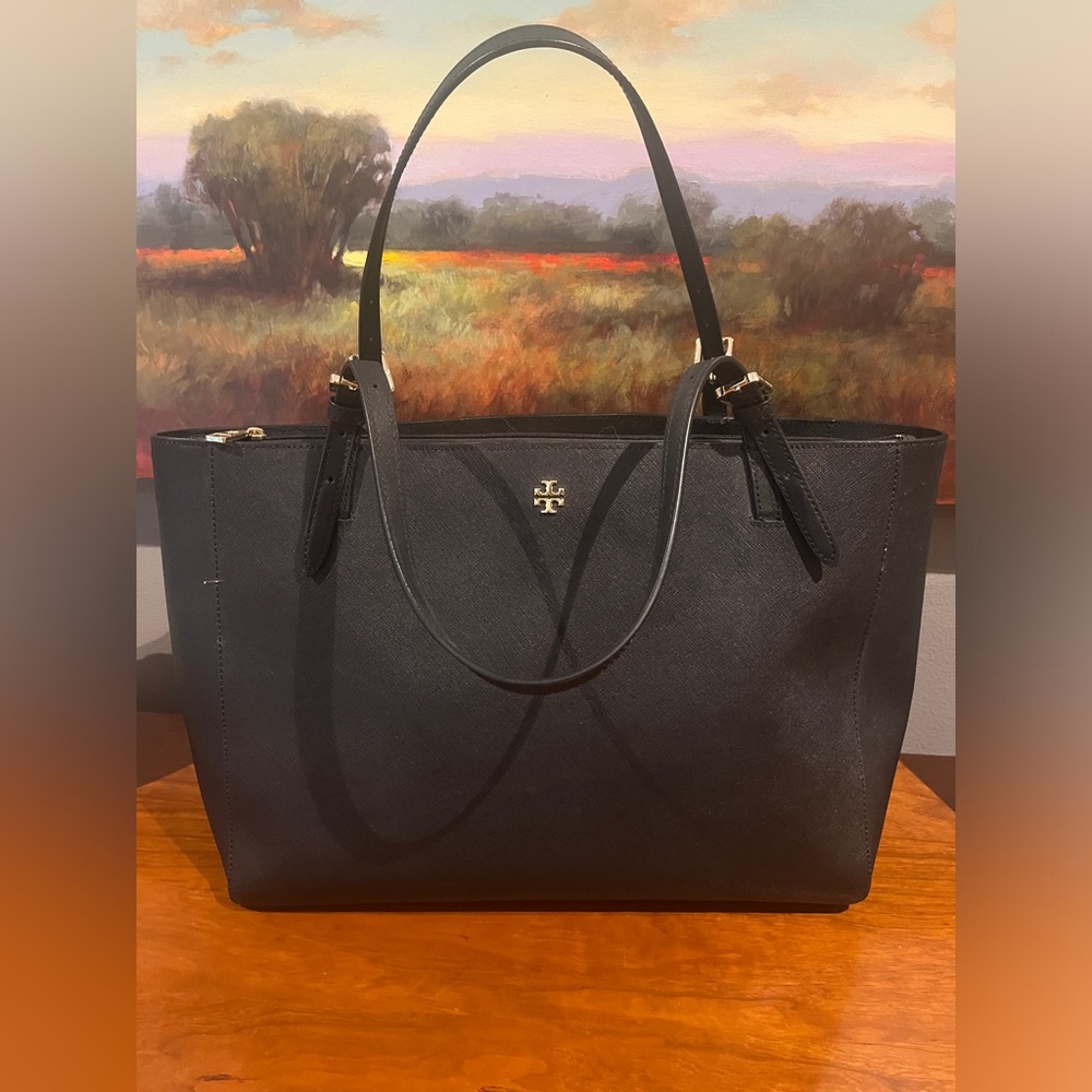 Tory Burch Black Tote Bag